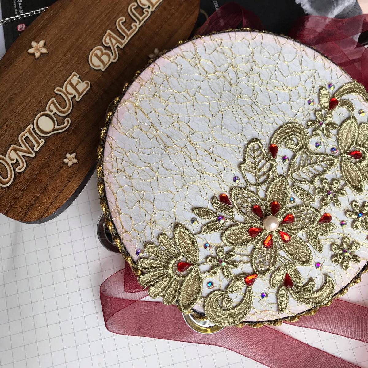 Handmade Customized La Esmeralda Tambourine Ballet Dance Accessories