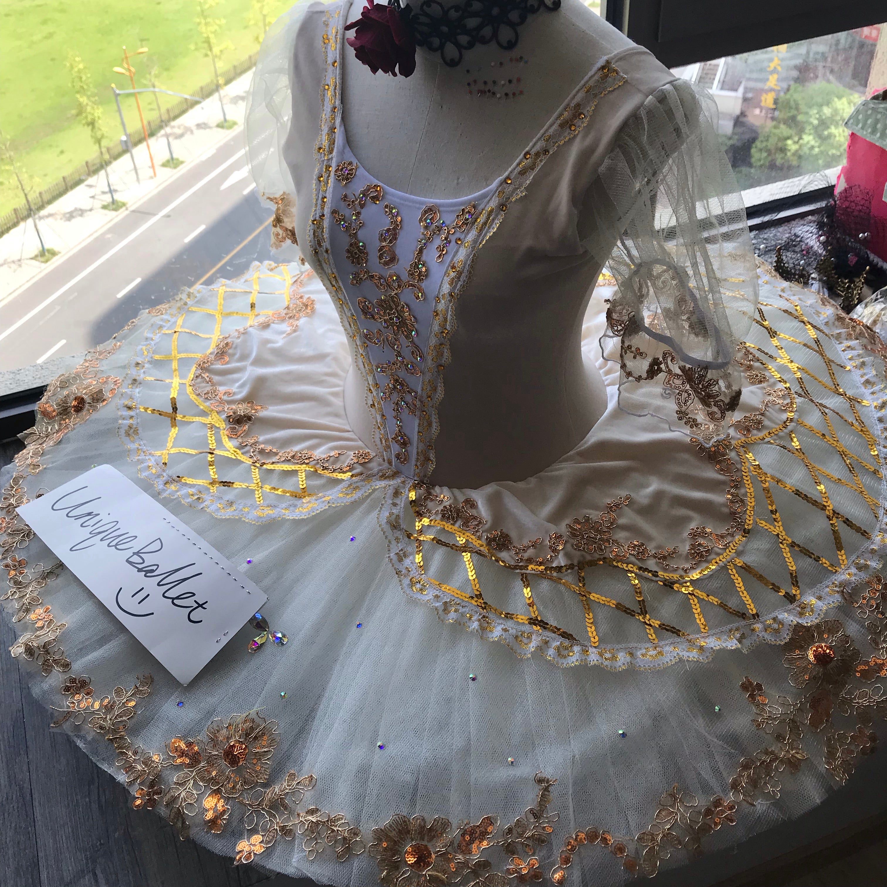 Cost-Effective Professional Raymonda Champagne Classic Ballet Costume Platter Princess Aurora Sleeping Beauty Ivory Sugar Plum Fairy StageTutu