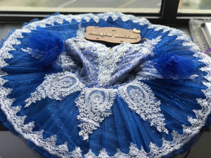 Cost-Effective Royal Blue Ballet TuTu Costume Nutcracker Marzipan Fruits Blue Bird Ballet Costume