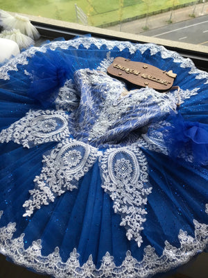 Cost-Effective Royal Blue Ballet TuTu Costume Nutcracker Marzipan Fruits Blue Bird Ballet Costume