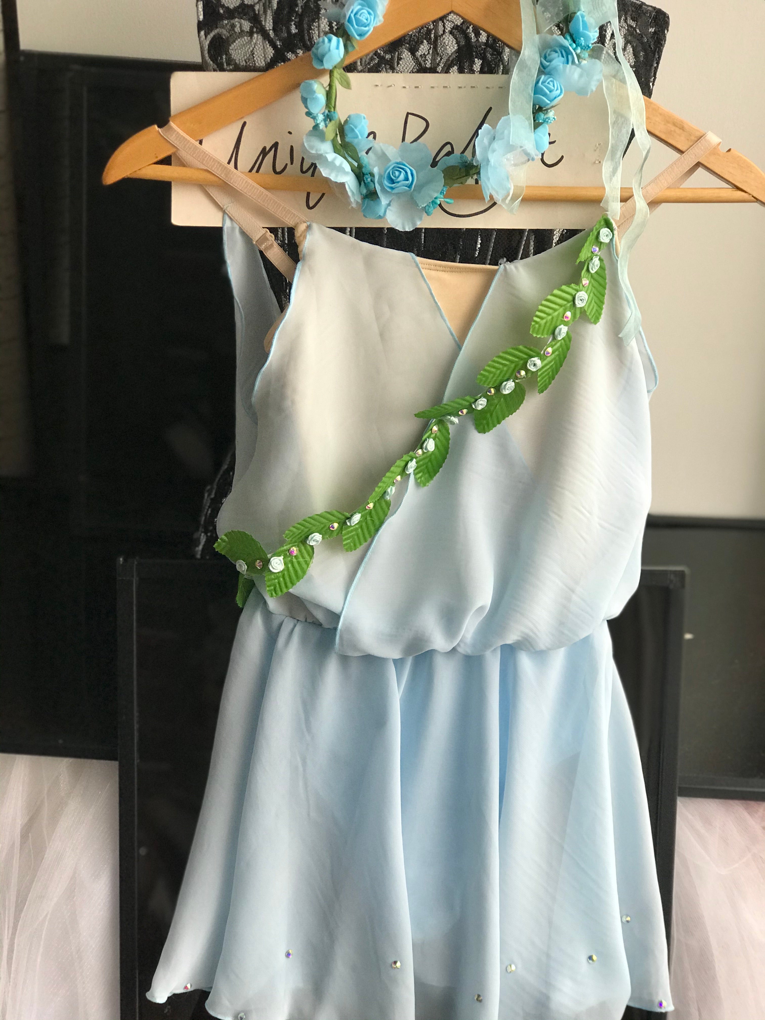 Blue Cupid Lyrical Ballet Costume Modern Ballet Dress YAGP Stage Wear- –  UniqueBallet