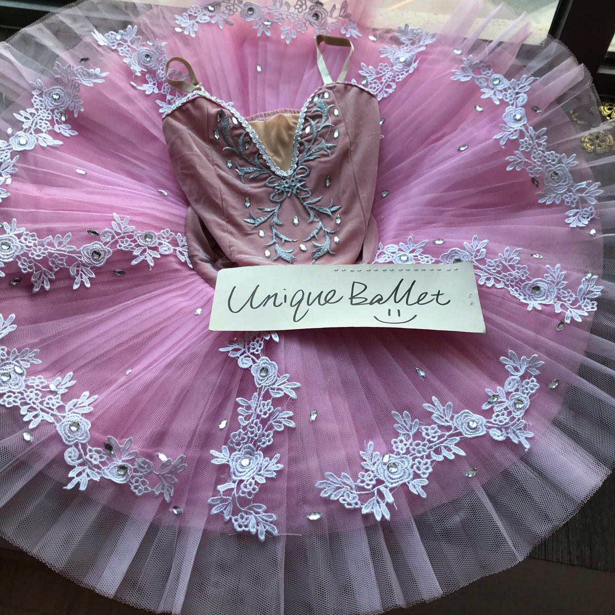 Sleeping Beauty Pink Floral Classic Ballet TuTu Costume (Unprofessiona ...