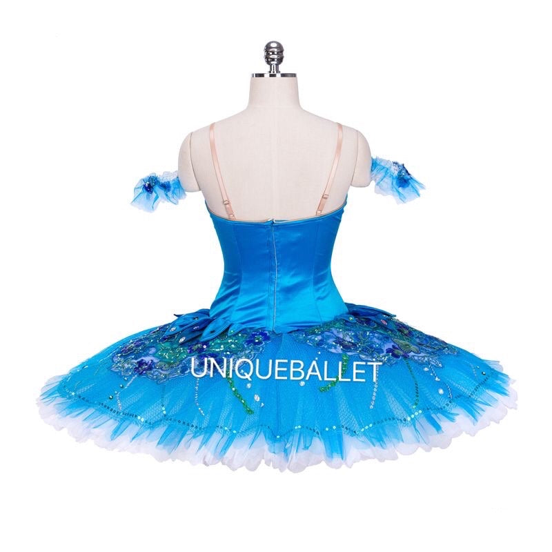 Professional Blue Bird Princess Florine Stage Tutu Ballet Classical Platter TuTu Costume YAGP Dance wear