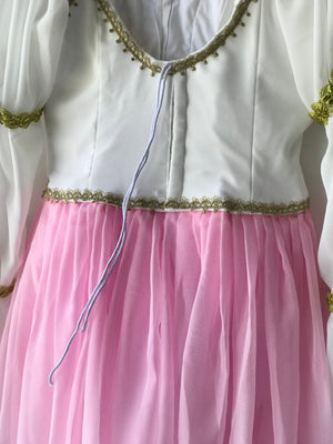 Pink Swan Lake Pas De Troid Variation Act 1 Professional Romantic Ballet TuTu Long Tutu Dress Costume-YL-RSWN3PNK