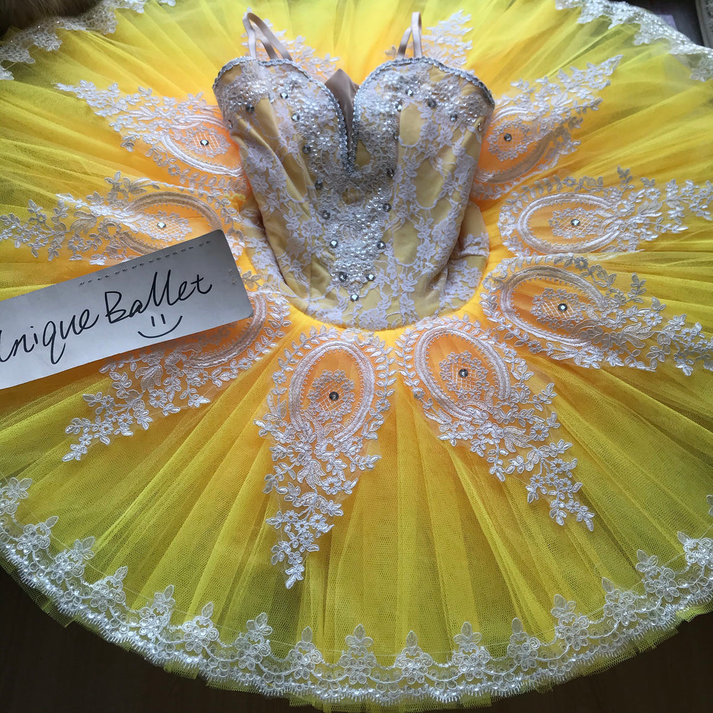 Cost-Effective Sleeping Beauty Yellow Classic Ballet TuTu Costume ...