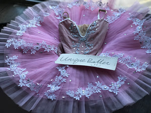 Sleeping Beauty Pink Floral Classic Ballet TuTu Costume (Unprofessional)-5CPNKWHTROS