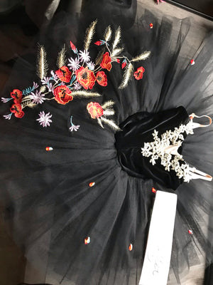 Cost-Effective Pullover Black Don Quixote Classic Ballet Costume Special Design Stage Ballet Tutu Dress