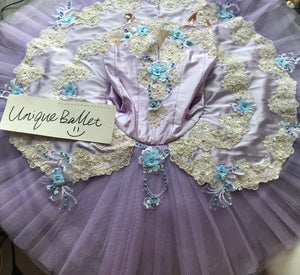 Professional Sleeping Beauty Lilac Fairy Ballet Costume Classical Platter TuTu YAGP Stage Dance Wear With Hooks