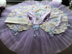 Professional Sleeping Beauty Lilac Fairy Ballet Costume Classical Platter TuTu YAGP Stage Dance Wear With Hooks