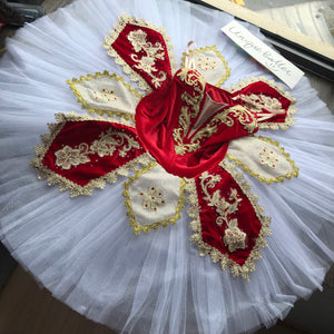 Cost-Effective Le Corsaire Medora Act II Classical Ballet TuTu Costume Red Ballet Stage Costume