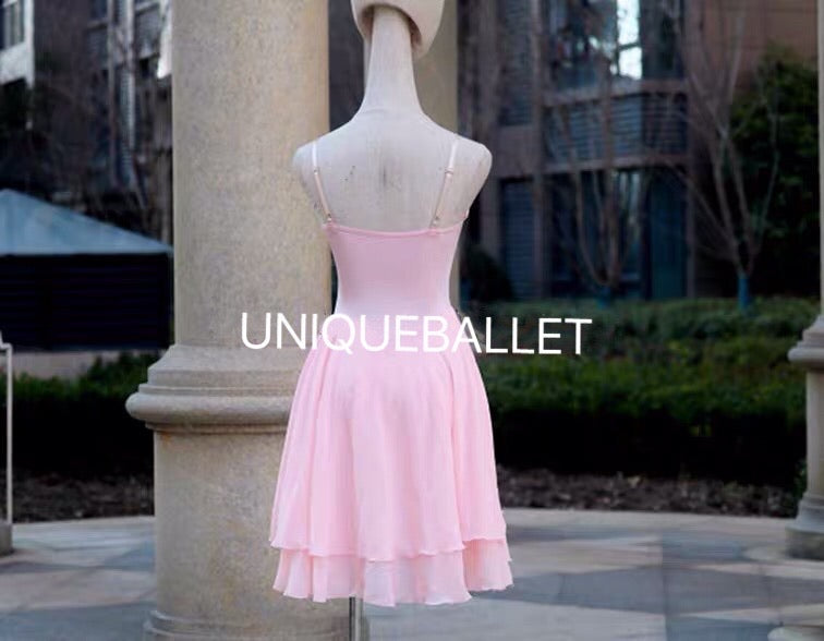 Pink Dewdrop Talisman Walpurgisnacht Lyrical Ballet Costume Modern Ballet Dress Stage Wear