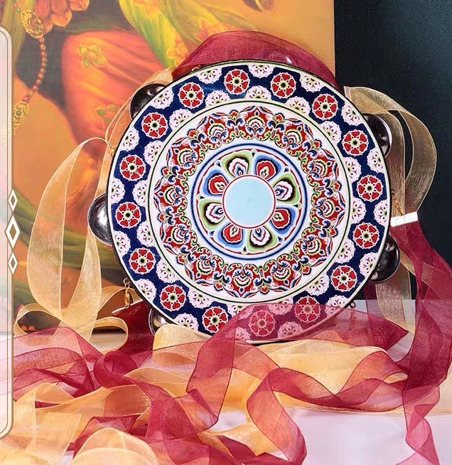 La Esmeralda Tambourine Ballet Dance Accessories (20cm) UniqueBallet