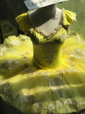 Cost-Effective Professional Yellow Beauty and The Beast Classic Ballet Costume Platter Sleeping Beauty Princess Stage Tutu