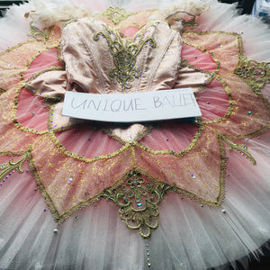 High-end French Style Professional Sylvia Sugar Plumy Fairy Sleeping Beauty Classical Ballet TuTu Costume YAGP