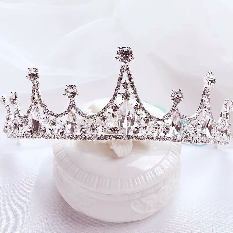 Crystal Ballet Ice Queen Tiara Silver Crown