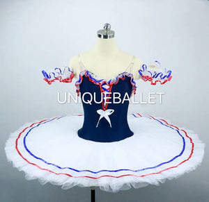 Professional The Flames of Paris Classical Ballet TuTu Costume With Hooks YAGP Stage Costume