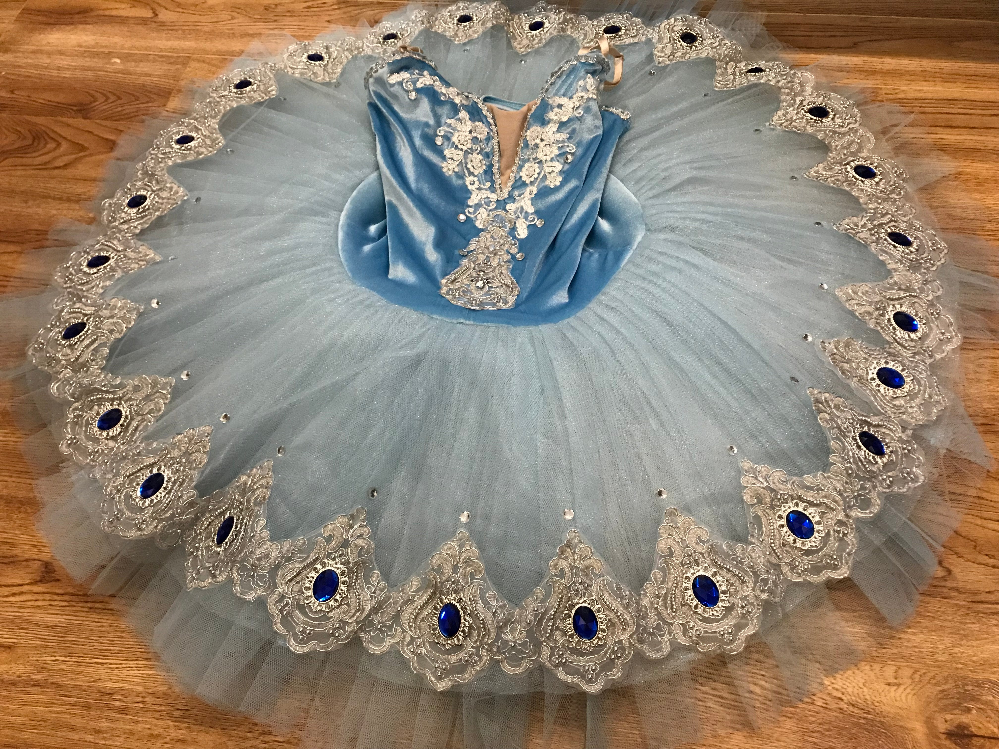 Pullover Style Blue Bird Sleeping Beauty Cinderella Alice Ice Queen Snow Queen Classical Ballet Costume Platter Tutu Stage Dancewear