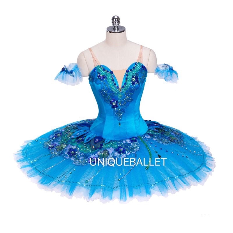 Professional Blue Bird Princess Florine Stage Tutu Ballet Classical Platter TuTu Costume YAGP Dance wear