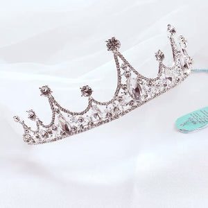 Crystal Ballet Ice Queen Tiara Silver Crown