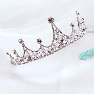 Crystal Ballet Ice Queen Tiara Silver Crown