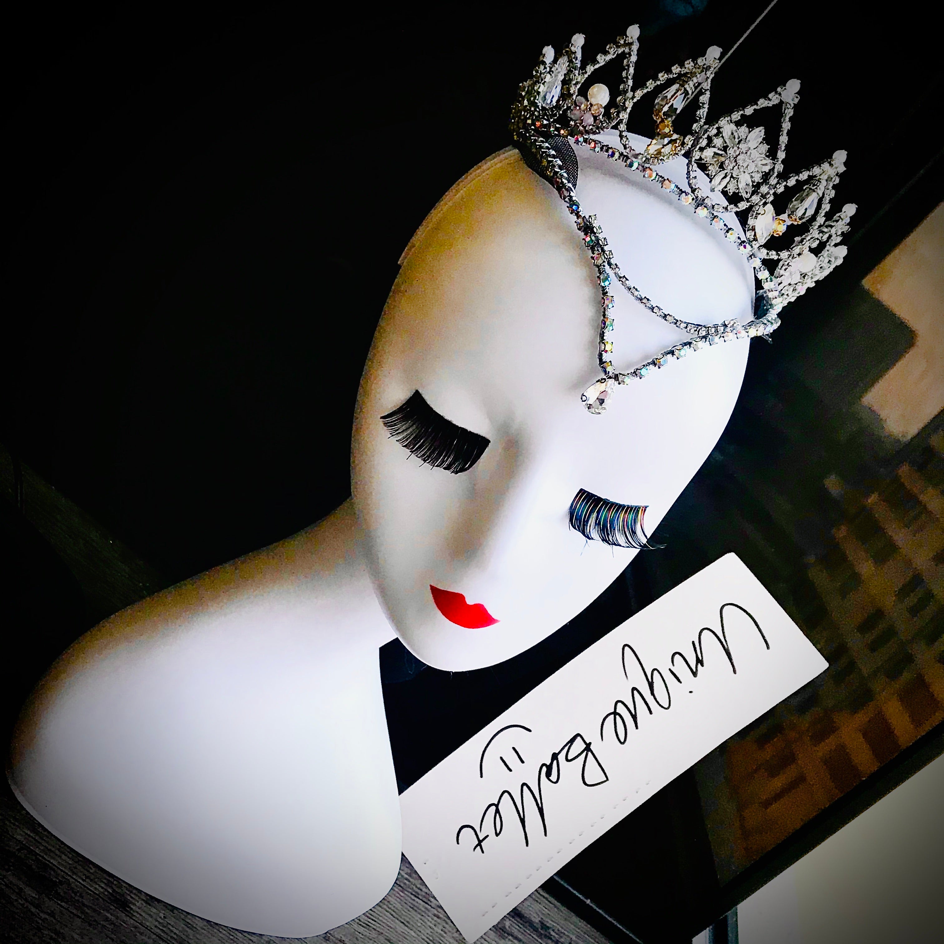 Professional YAGP Handmade Sleeping Beauty Tiara Nutcracker Crystal Aurora Fairy White Swan Crown Headpiece HPZDWHTSWNCRWN