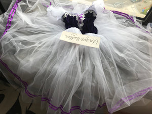 Purple Romantic Giselle Peasant Ballet Long Dress Tutu