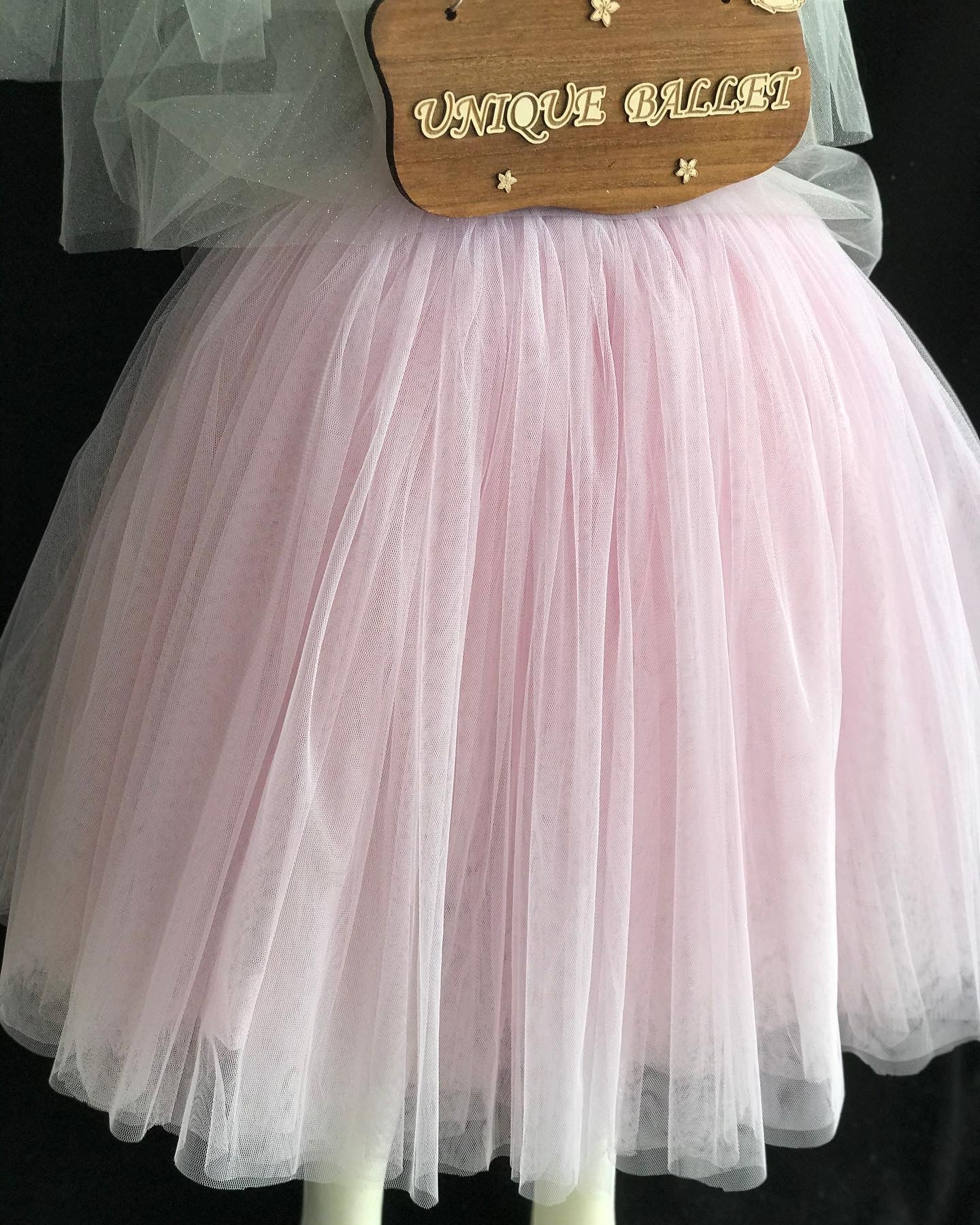 Pink Ballet Rehearsal Soft Bell Romantic TuTu Skirt