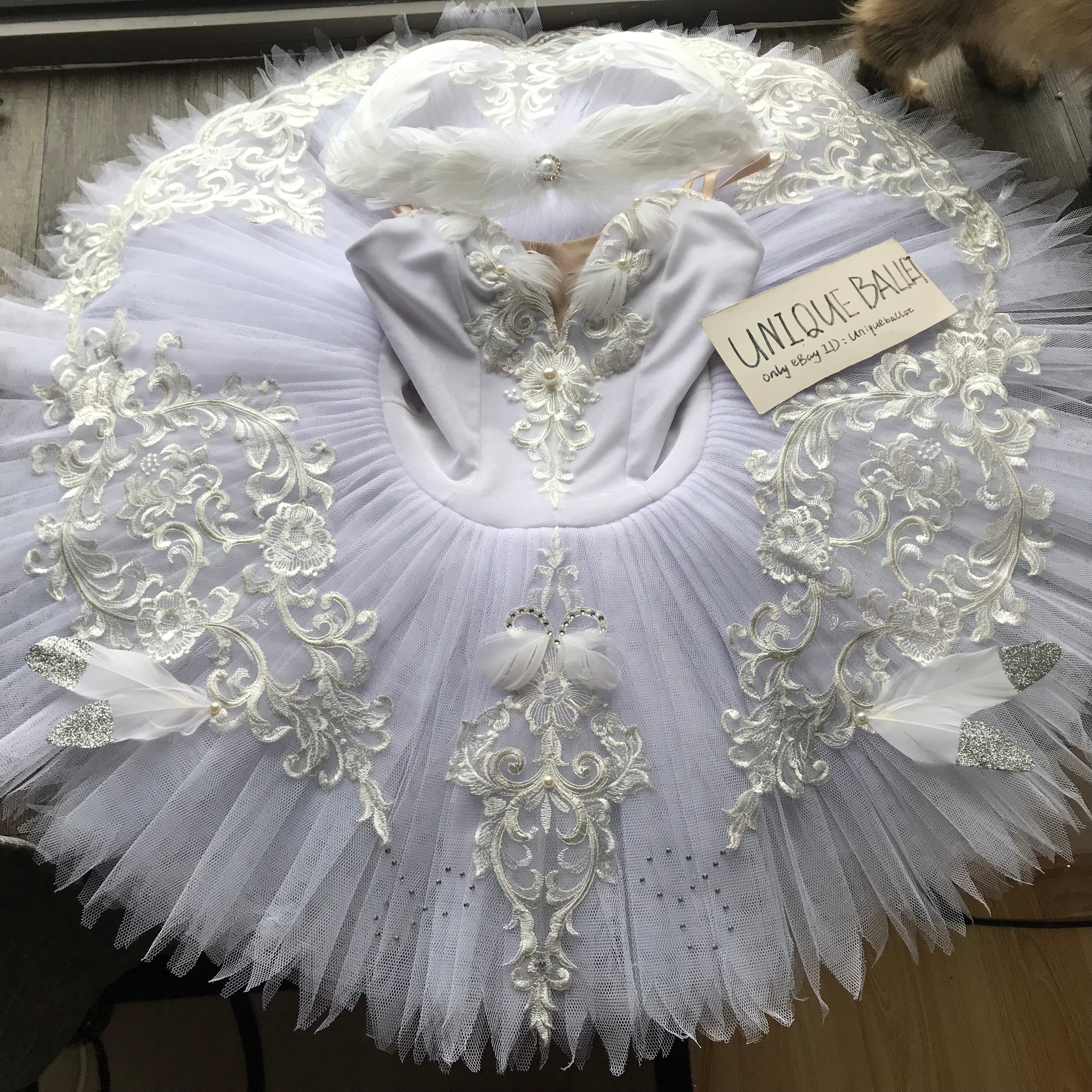 Cost-Effective Swan Lake Odette Classic Ballet Costume White Swan Dying Swan Одета Ballet Tutu Dress