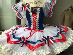 Pullover Classical Ballet TuTu Stage Costume For The Flames of Paris 202103M