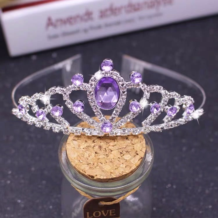 Lilac Fairy Tiara Head Piece Purple Lilac Crown