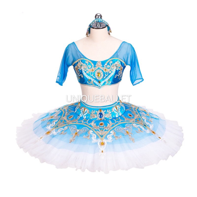 Professional 2 Pieces Odalisque Le Corsaire Classic Ballet TuTu Costume Stage Platter Tutu YAGP Dancewear