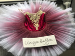 Cost-Effective Pull On Wine Red Paquita Classic Ballet TuTu Costume
