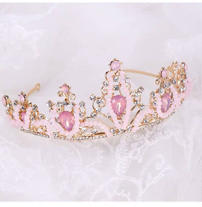 Sleeping Beauty Pink Ballet Tiara Head Piece Crown