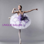 Lilac Fairy Sleeping Beauty Professional Classical Purple Ballet TuTu Pull On Stage Costume