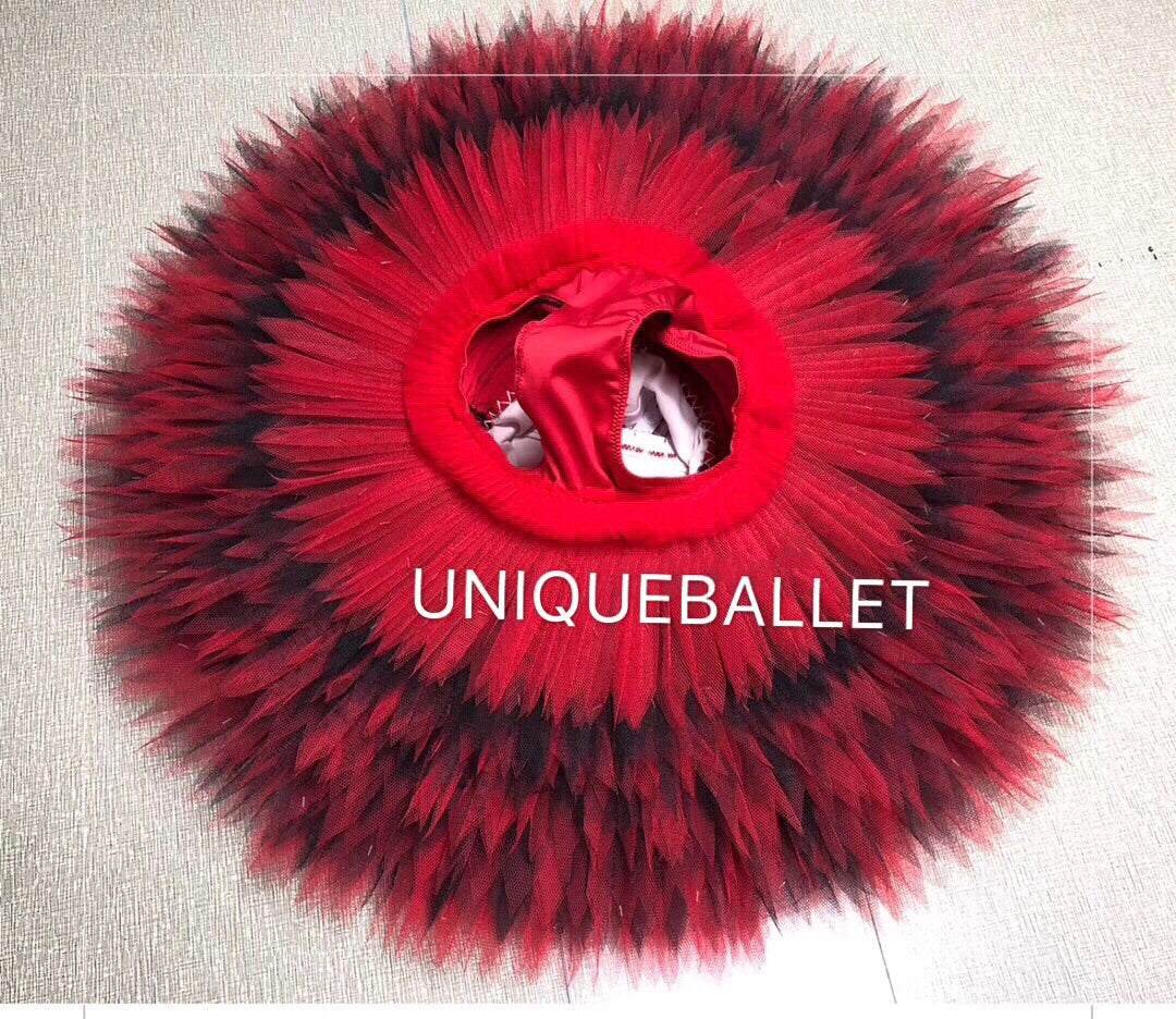 High-end French Style Professional Red La Esmeralda Classical Ballet TuTu Costume Stage Tutu YAGP