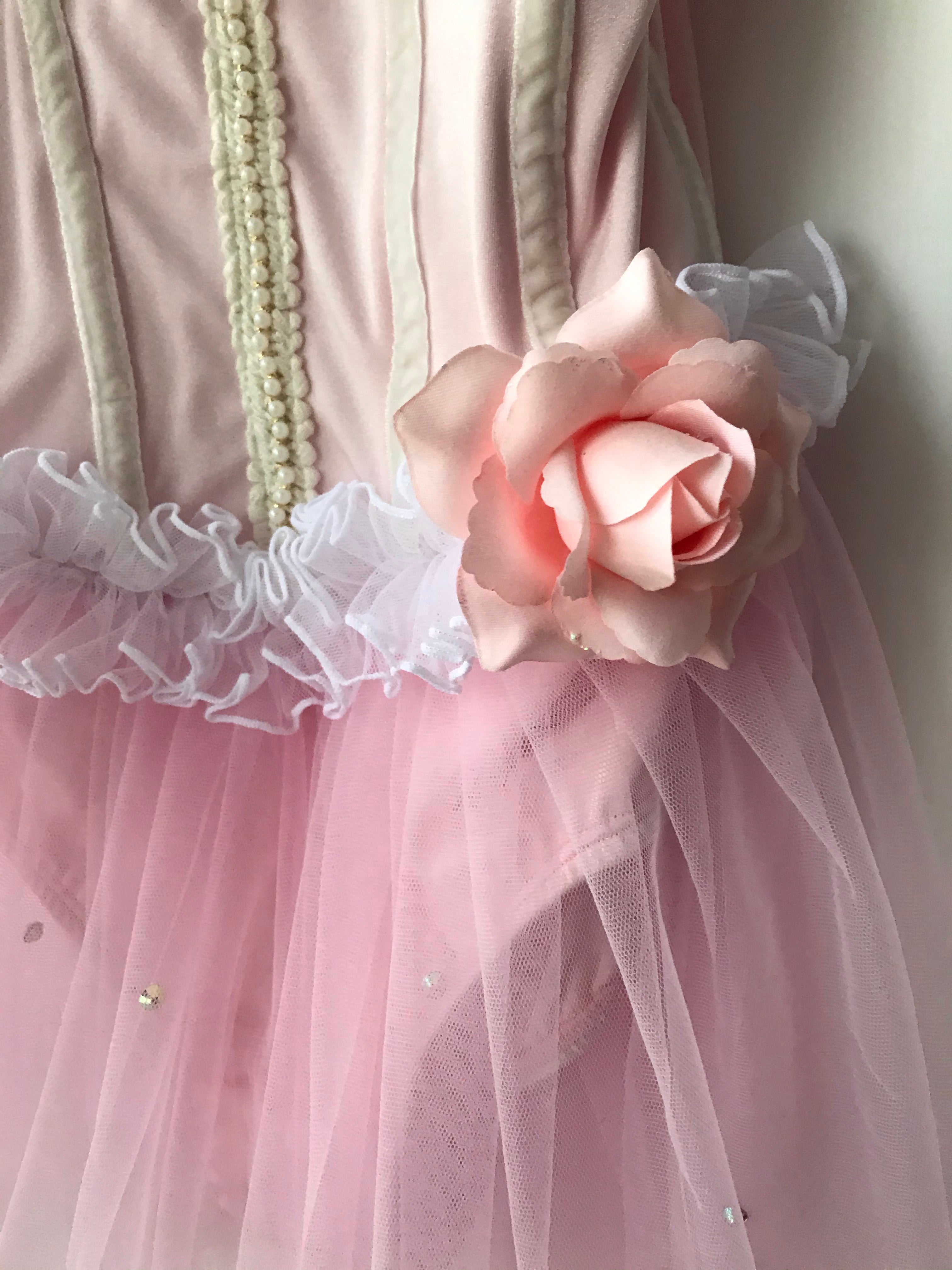 Pink Dewdrop Nutcracker Lyrical Ballet Costume Modern Ballet Dress Stage Wear-YL-LRDEWDRPPNK