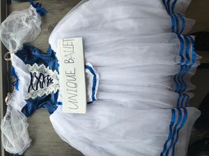 Giselle Romantic Ballet TuTu Costume Royal Blue Long Ballet Dress -YL-RGSL01